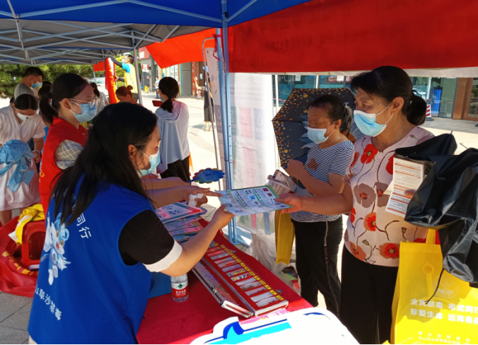 阜沙鎮(zhèn)禁毒信息〔2022〕第168期--阜沙鎮(zhèn)開展“不忘建黨崢嶸史，牢記使命宣禁毒”主題宣傳活動（2