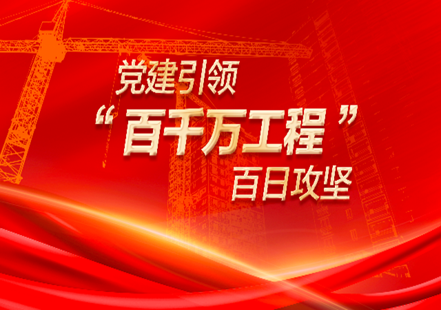 專題丨黨建引領(lǐng)“百千萬(wàn)工程”百日攻堅(jiān)